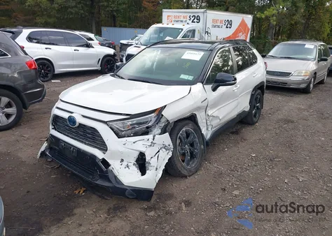 2020 Toyota Rav4 Hybrid Xse from USA, damaged, VIN JTMEWRFV9LD540102